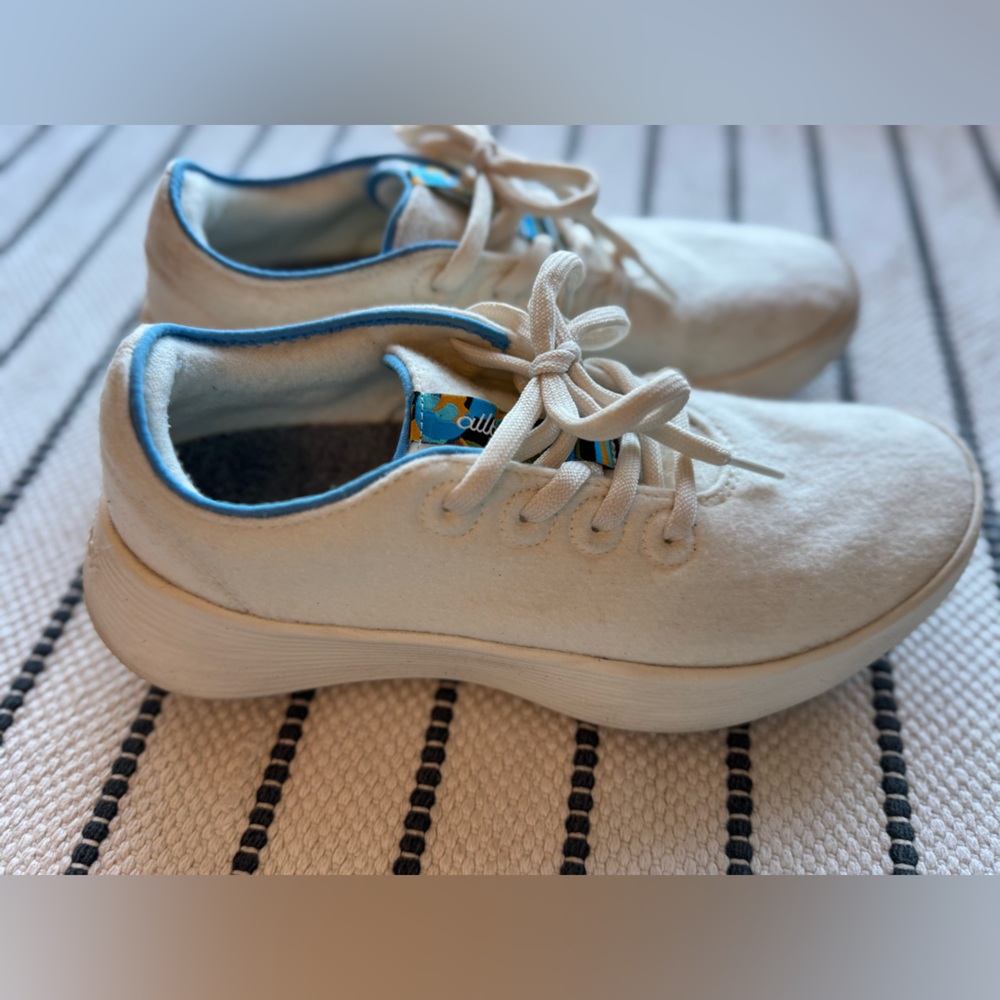 Allbirds Wool Sneakers, Cream, W9